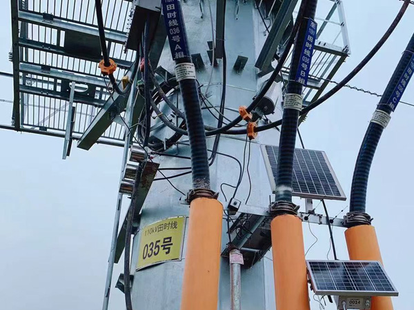 衡水110kv杆塔无线护套环流监测